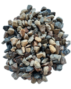 Mišrios spalvos granito skalda (Stone Mix), įvairių frakcijų dekoratyviniai akmenukai