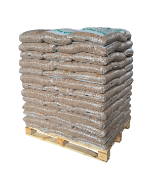 Nesertifikuotos medžio pjuvenų granulės, 975 kg